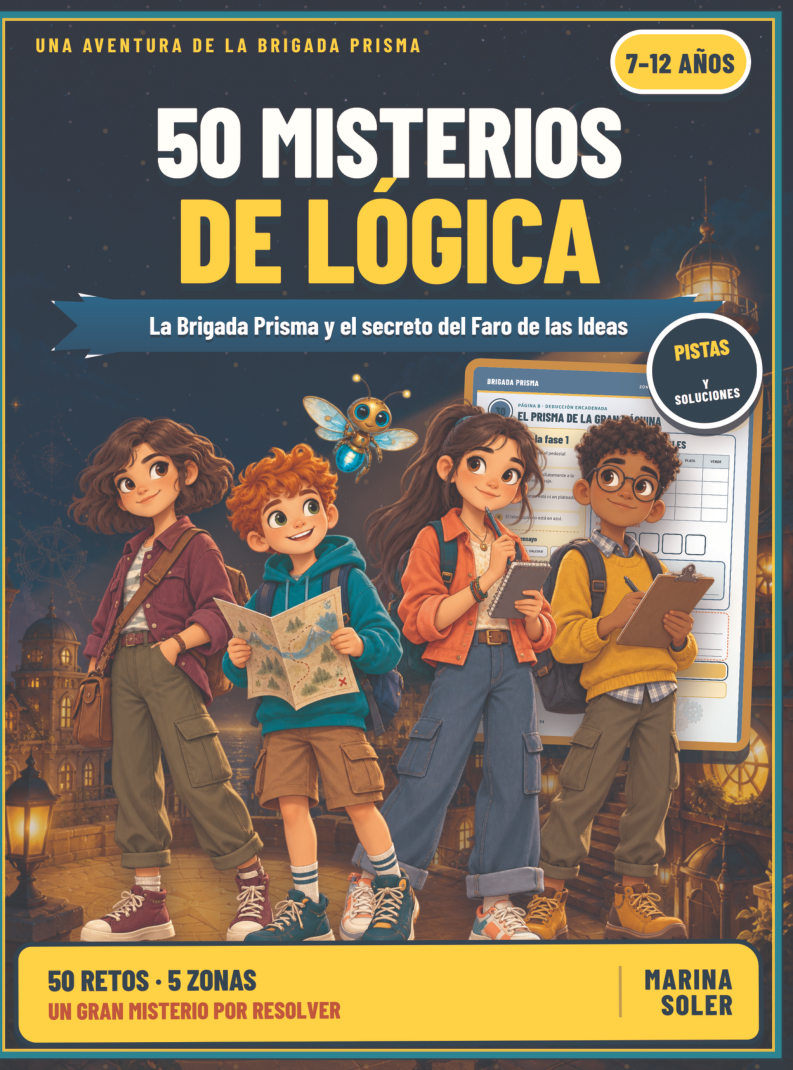 Portada de 50 misterios de lógica