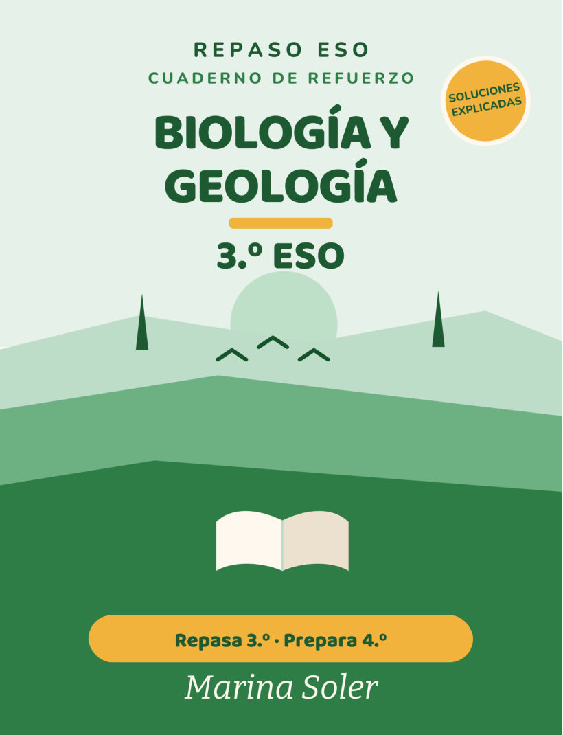 Portada de Biología y Geología 3.º ESO. Cuaderno de refuerzo