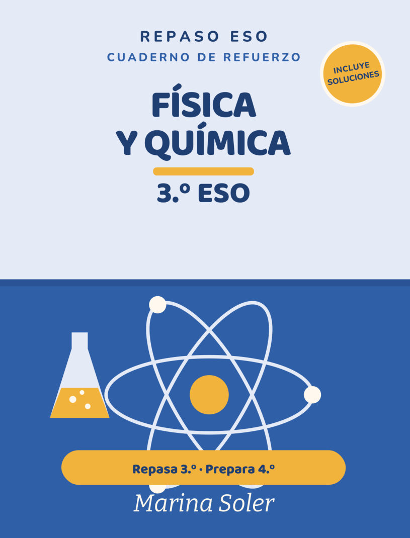 Portada de Física y Química 3.º ESO. Cuaderno de refuerzo · edición anterior