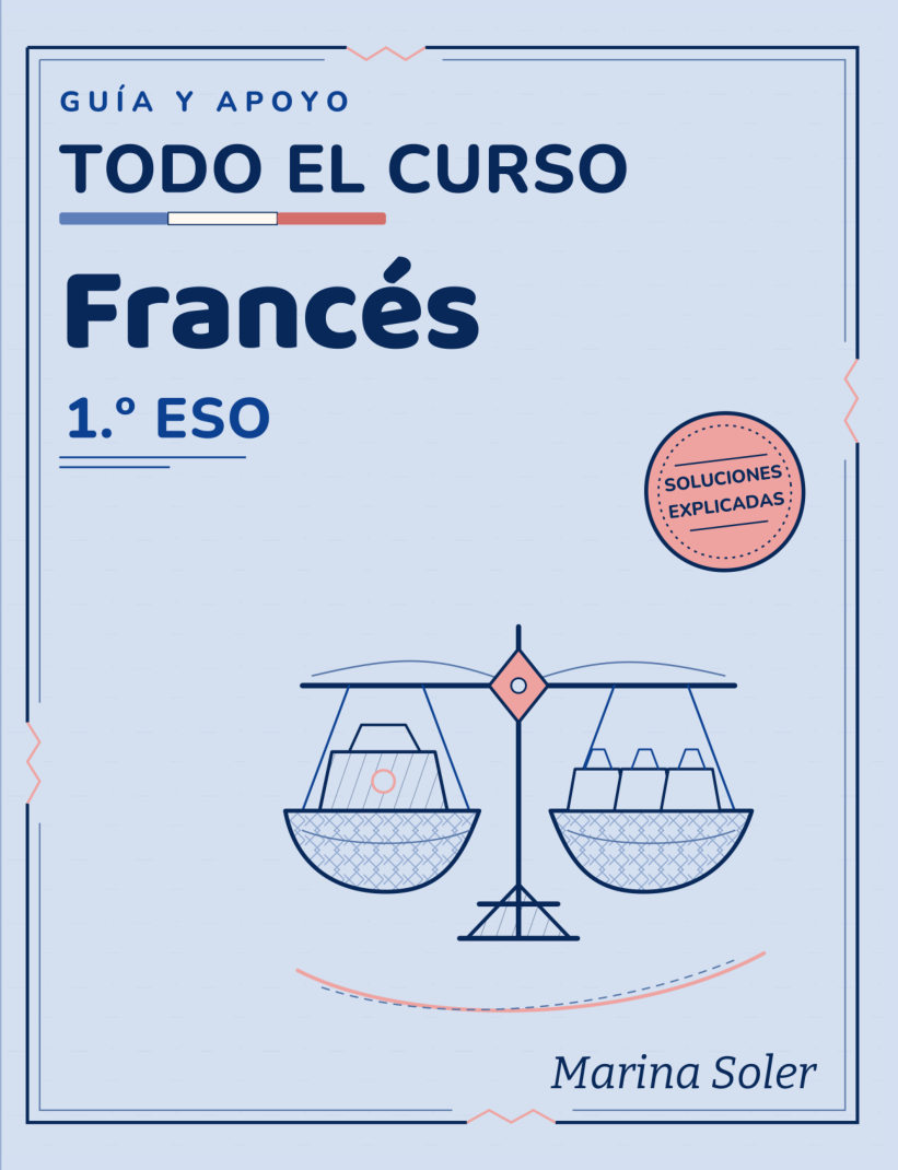 Portada de Francés 1.º ESO — Cuaderno de Guía y Apoyo