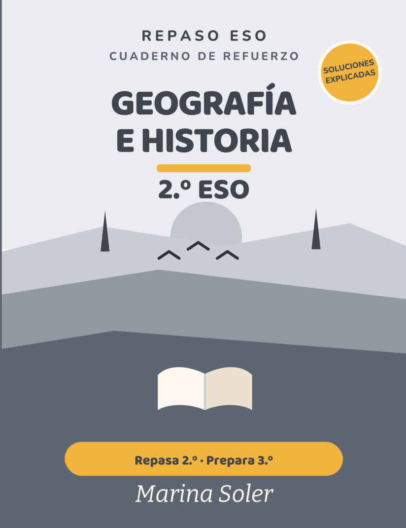 Portada de Geografía e Historia 2.º ESO. Cuaderno de refuerzo