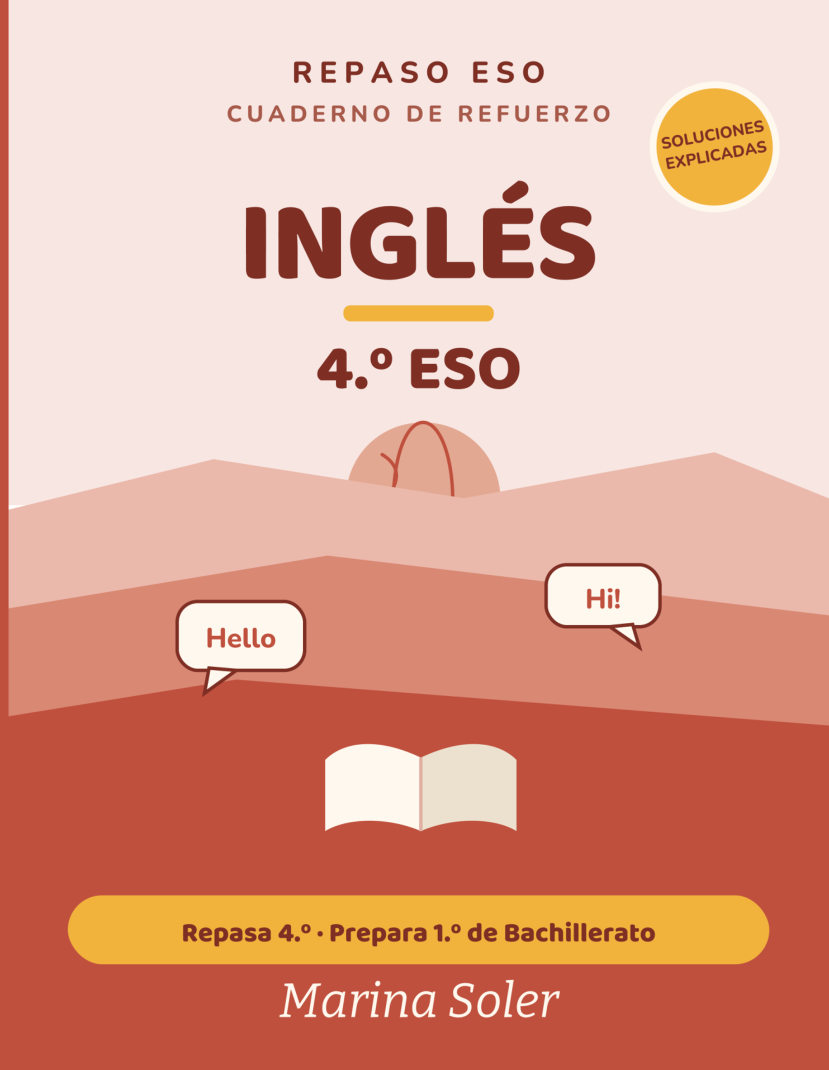 Portada de Inglés 4.º ESO. Cuaderno de refuerzo