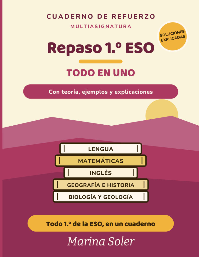 Portada de Repaso 1.º ESO · Todo en Uno